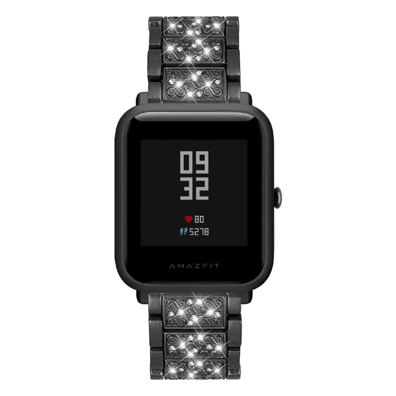 Stark Samsung Galaxy Watch Active Metall und Strass armband