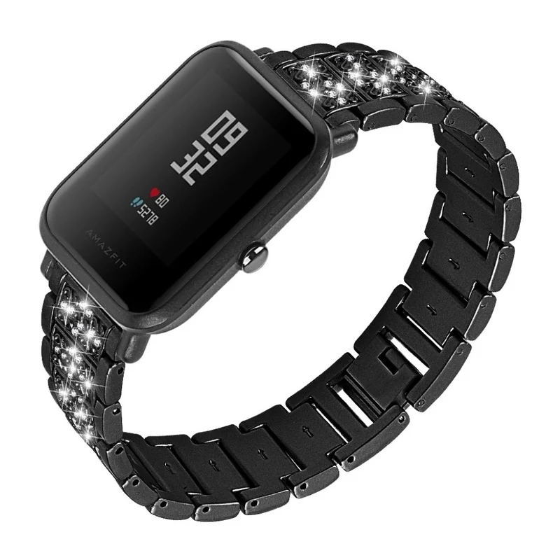 Stark Samsung Galaxy Watch Active Metall und Strass armband