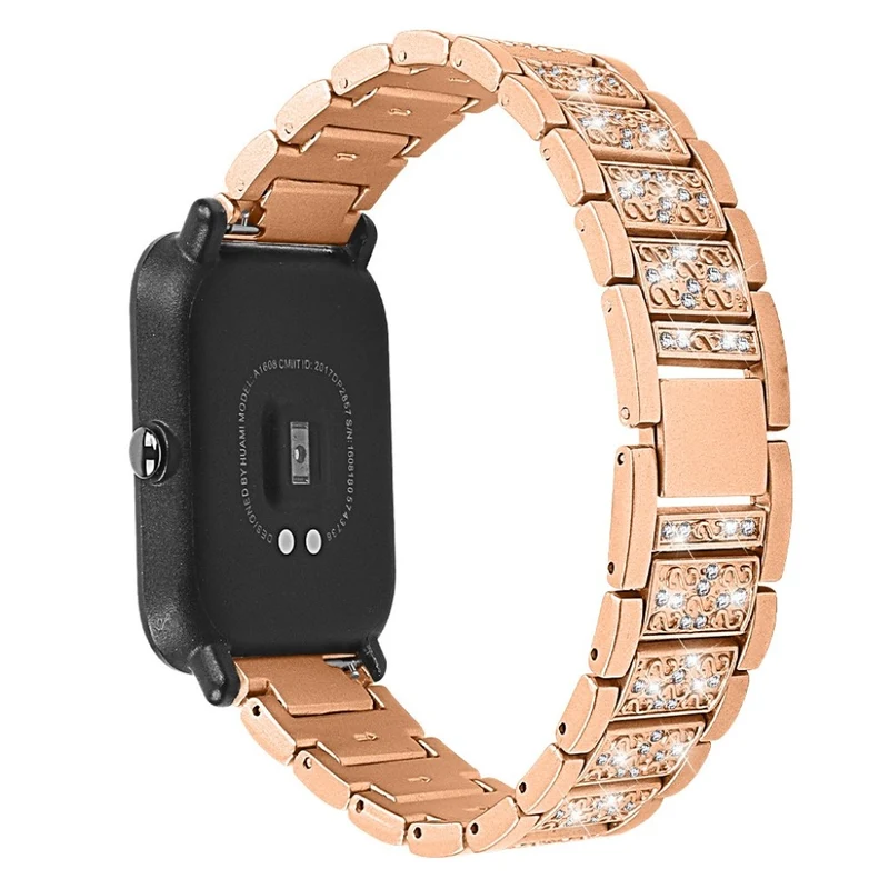 Stark Samsung Galaxy Watch Active Metall und Strass armband