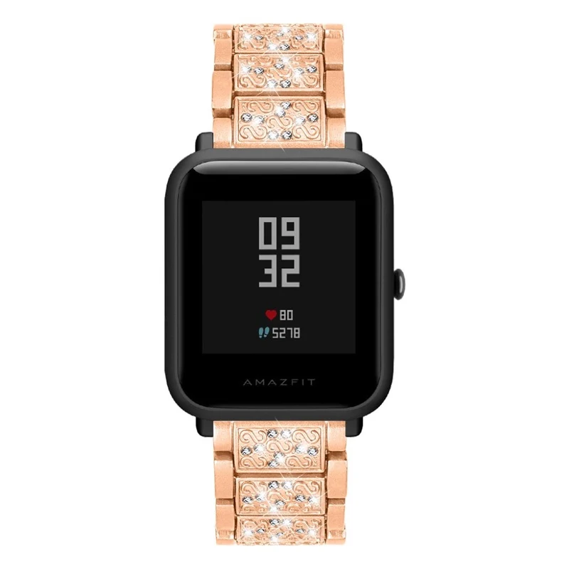 Stark Samsung Galaxy Watch Active Metall und Strass armband