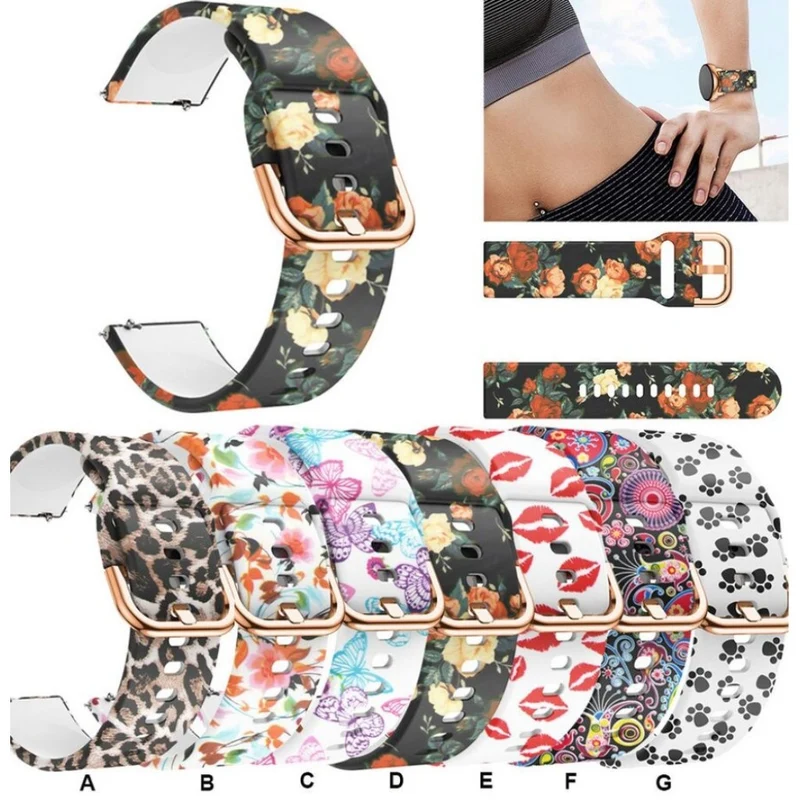 Mega gut Samsung Galaxy Watch Active Silikon / TPU armband