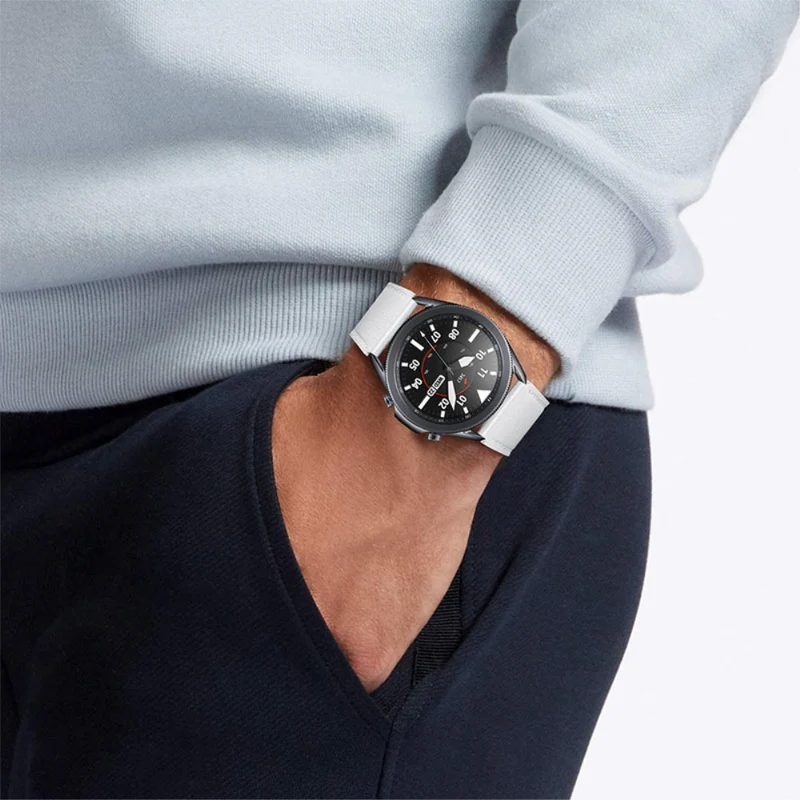Entzückend TicWatch GTX / Ticwatch Pro Echtes Leder armband
