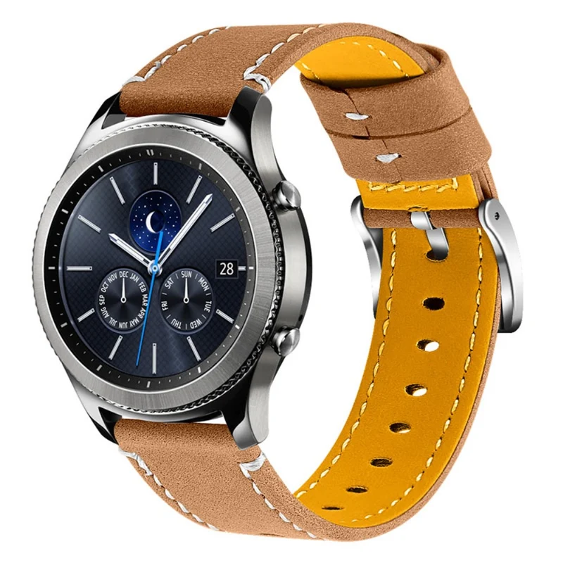 Dauerhaft TicWatch GTX / Ticwatch Pro Echtes Leder armband