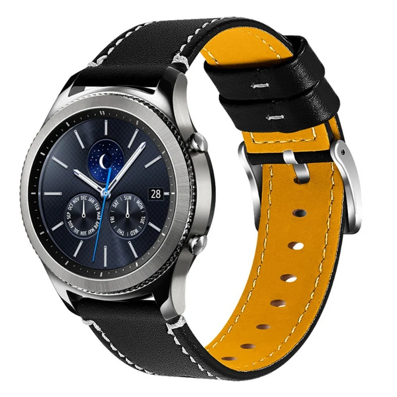 Dauerhaft TicWatch GTX / Ticwatch Pro Echtes Leder armband