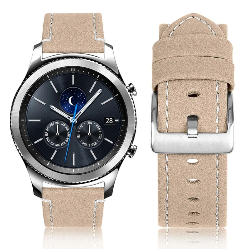 Dauerhaft TicWatch GTX / Ticwatch Pro Echtes Leder armband