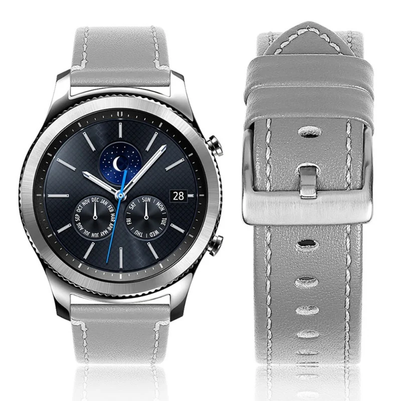Dauerhaft TicWatch GTX / Ticwatch Pro Echtes Leder armband