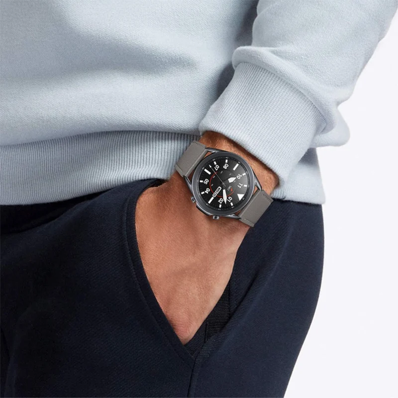 Absolut niedlich Amazfit GTR 47mm Echtes Leder armband