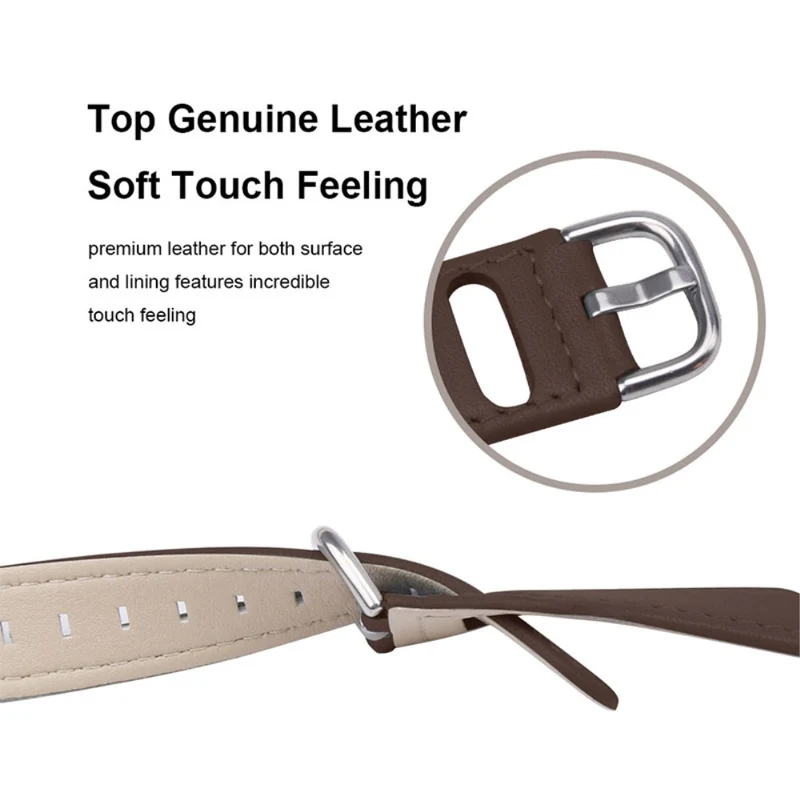 Bequem Universell Ticwatch Echtes Leder armband