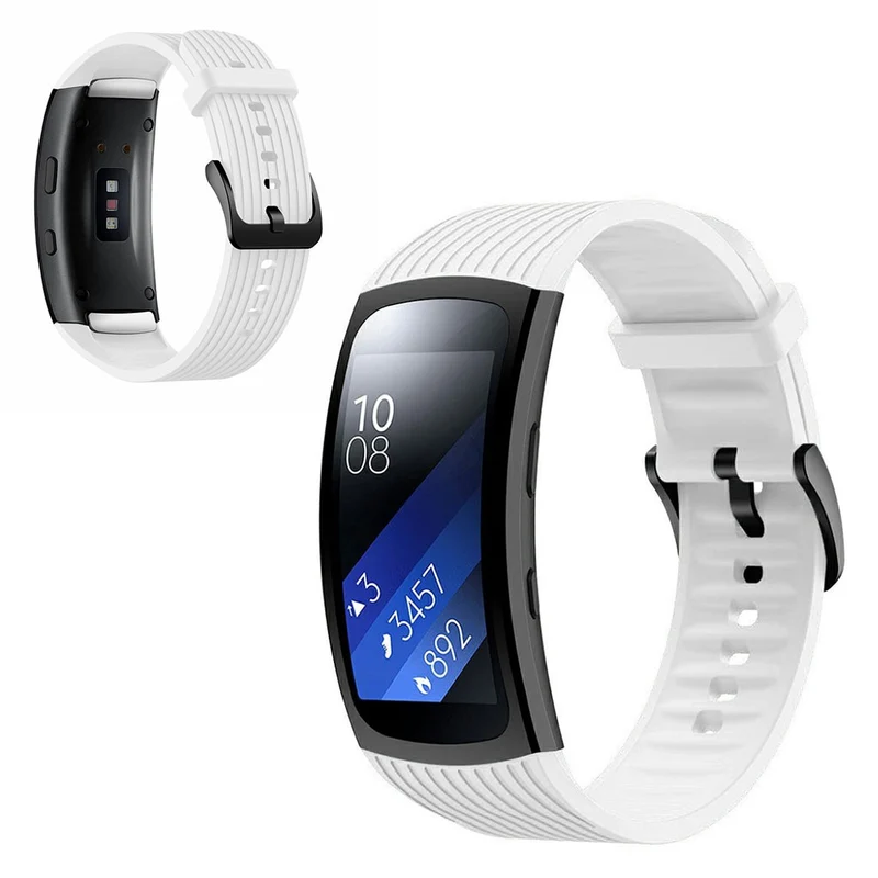 Exquisit Samsung Gear Fit2 Pro Silikon / TPU armband - Größe: L