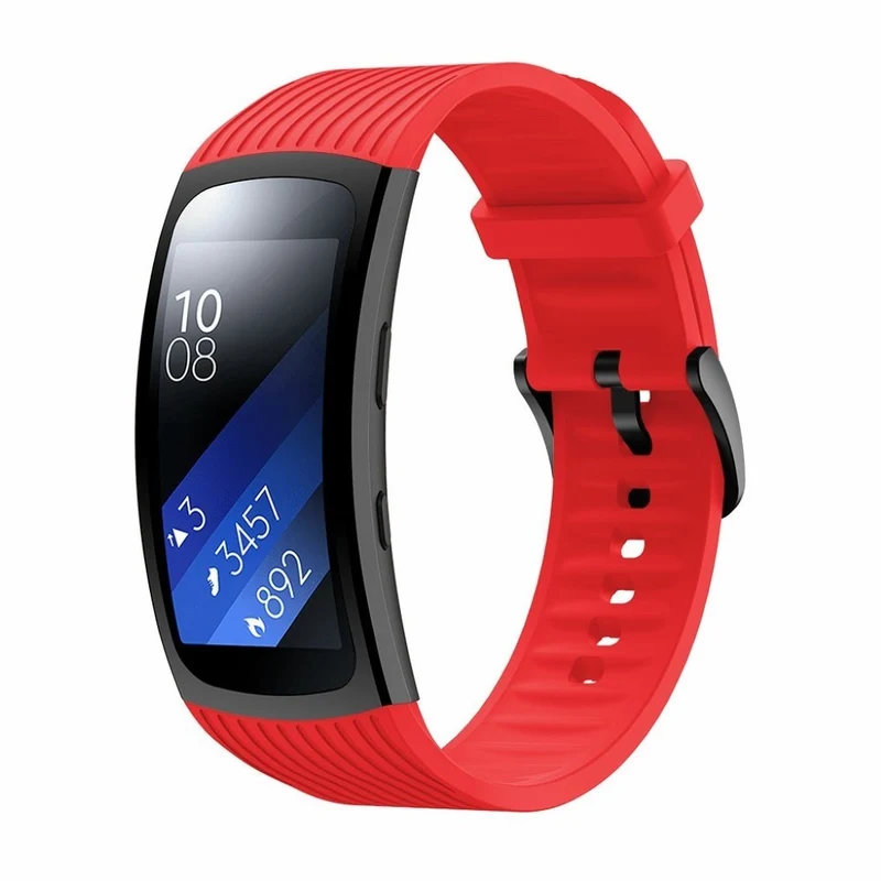 Exquisit Samsung Gear Fit2 Pro Silikon / TPU armband - Größe: L