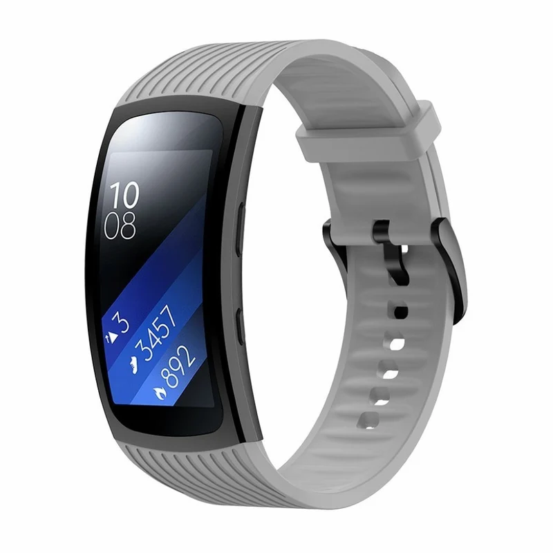 Exquisit Samsung Gear Fit2 Pro Silikon / TPU armband - Größe: L