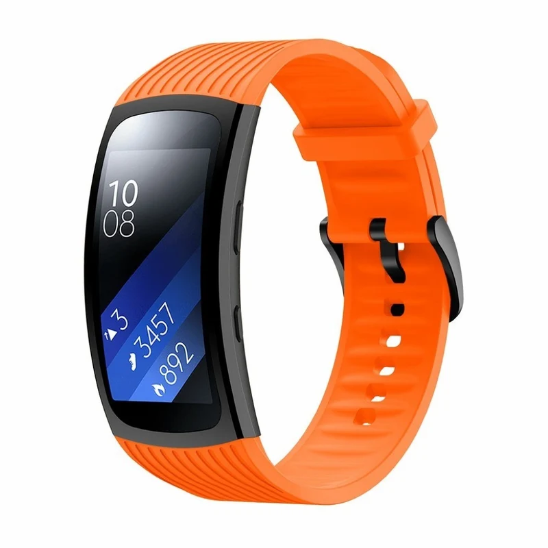 Exquisit Samsung Gear Fit2 Pro Silikon / TPU armband - Größe: L