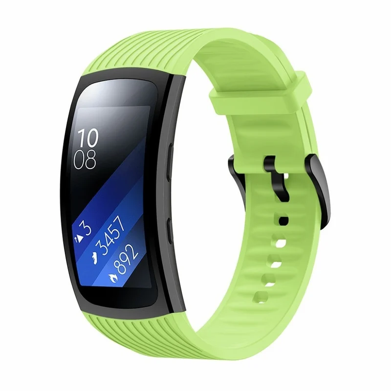 Exquisit Samsung Gear Fit2 Pro Silikon / TPU armband - Größe: L