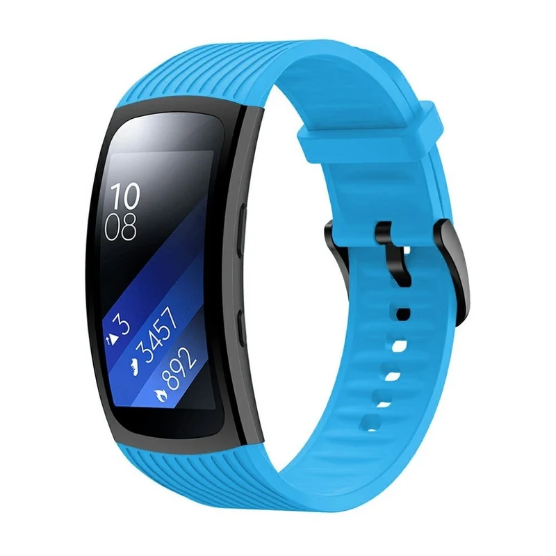 Exquisit Samsung Gear Fit2 Pro Silikon / TPU armband - Größe: L
