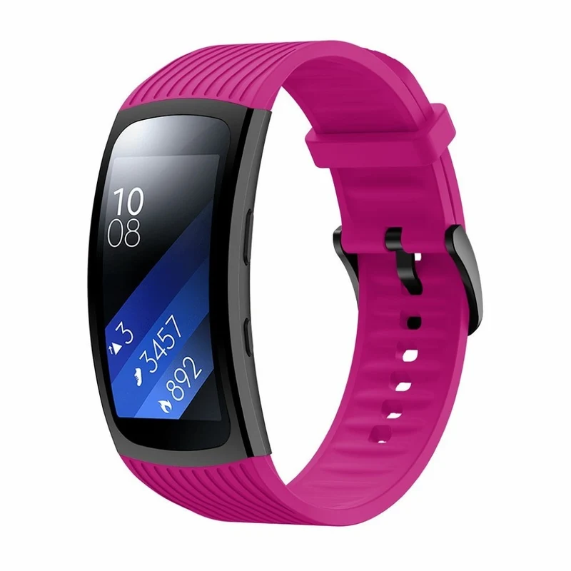 Exquisit Samsung Gear Fit2 Pro Silikon / TPU armband - Größe: L
