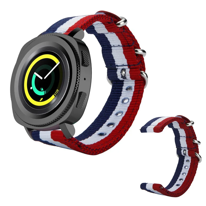 Sehr angenehm Samsung Gear Sport Textil / Nylon armband