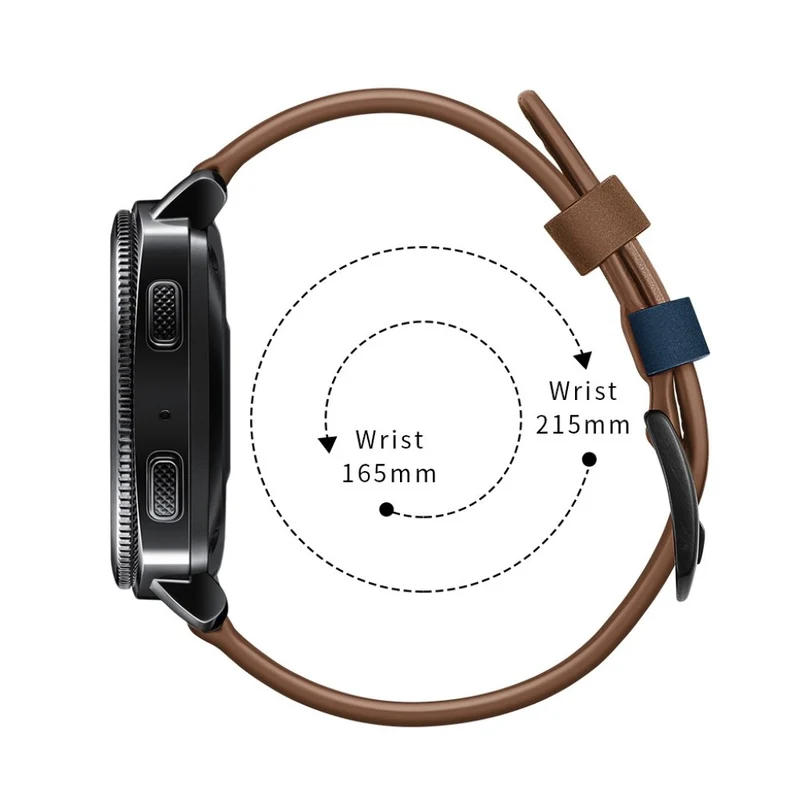 Mega haltbar Samsung Gear Sport Echtes Leder armband