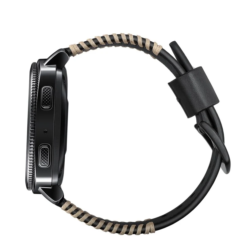 Super cool Samsung Gear Sport Echtes Leder armband