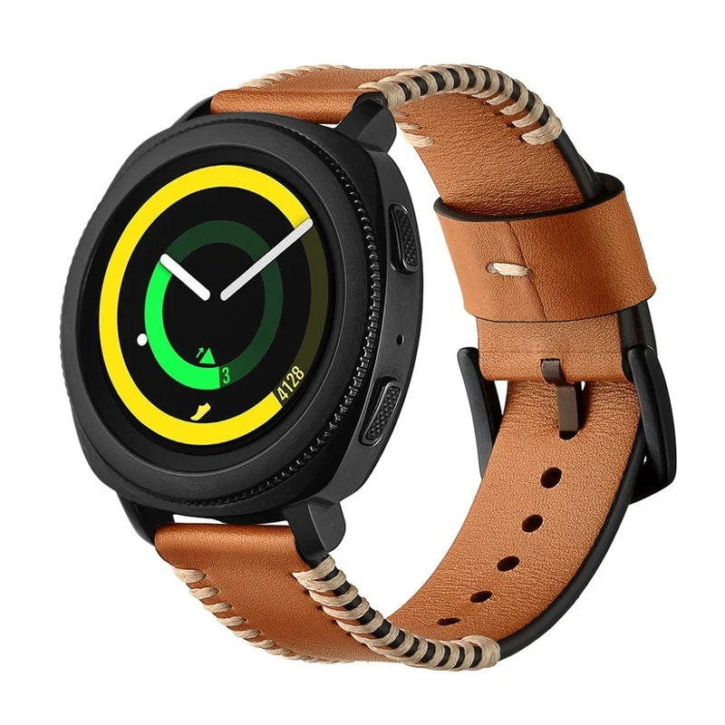 Super cool Samsung Gear Sport Echtes Leder armband