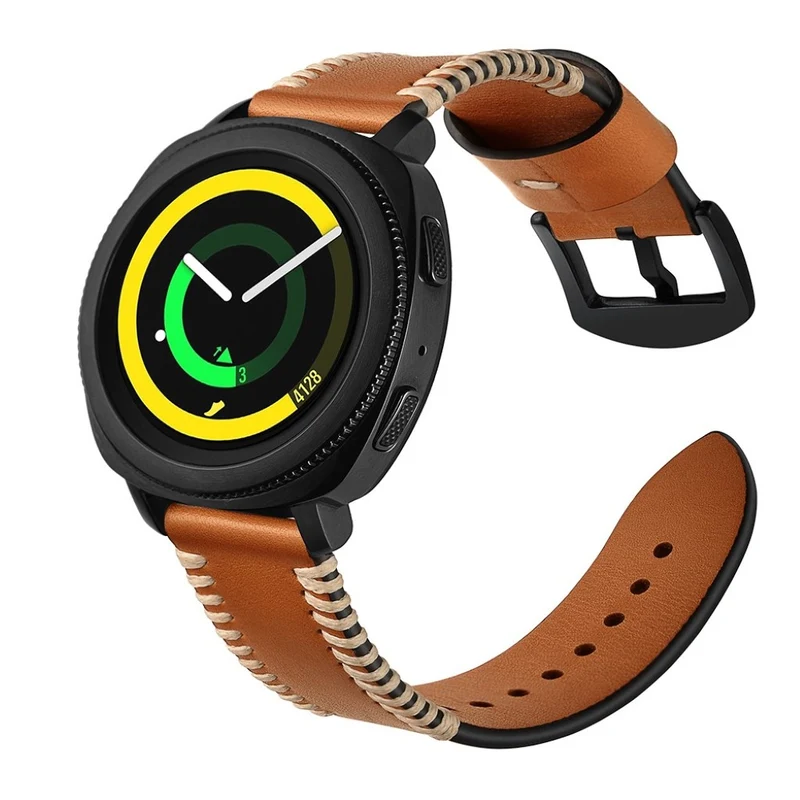 Super cool Samsung Gear Sport Echtes Leder armband