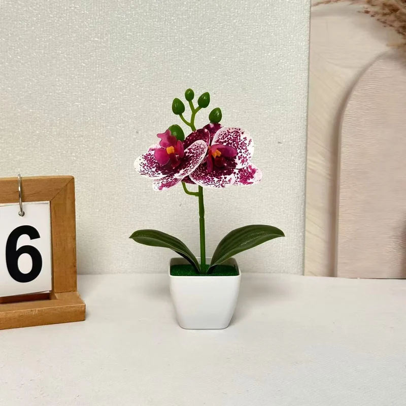 Lebensechte florale Orchideen-Darstellung für die Inneneinrichtung