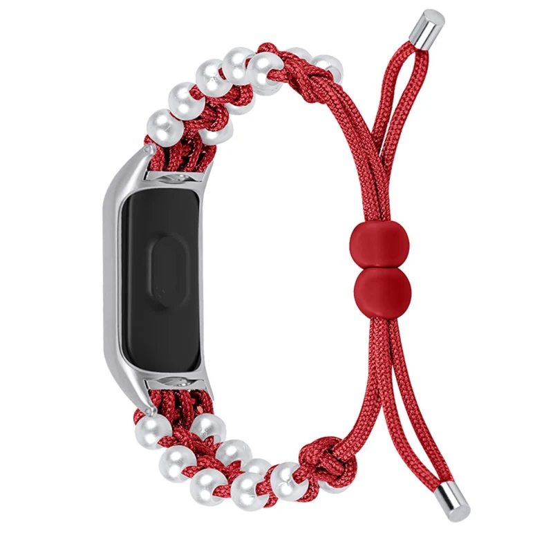 Cool Samsung Galaxy Fit-e Strass und Textil / Nylon armband