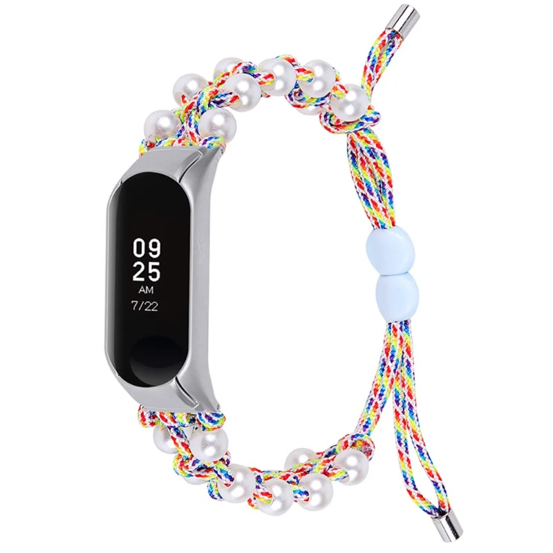 Cool Samsung Galaxy Fit-e Strass und Textil / Nylon armband