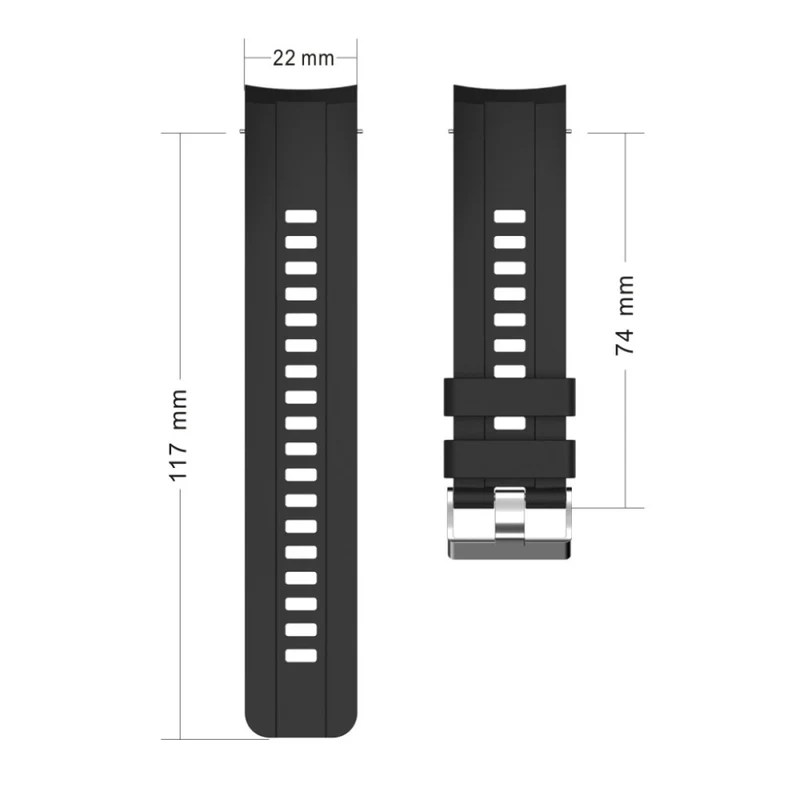 Unglaublich stark Honor Watch GS Pro Silikon / TPU armband