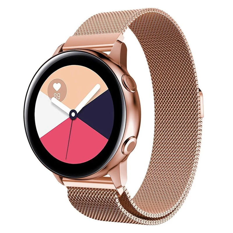 Sehr stilvoll Samsung Galaxy Watch Active Metall armband