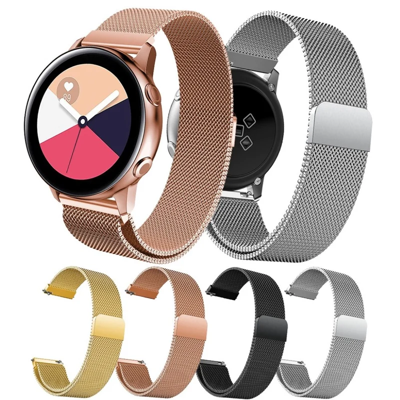 Sehr stilvoll Samsung Galaxy Watch Active Metall armband