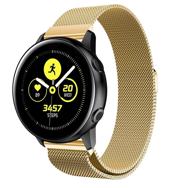 Sehr stilvoll Samsung Galaxy Watch Active Metall armband
