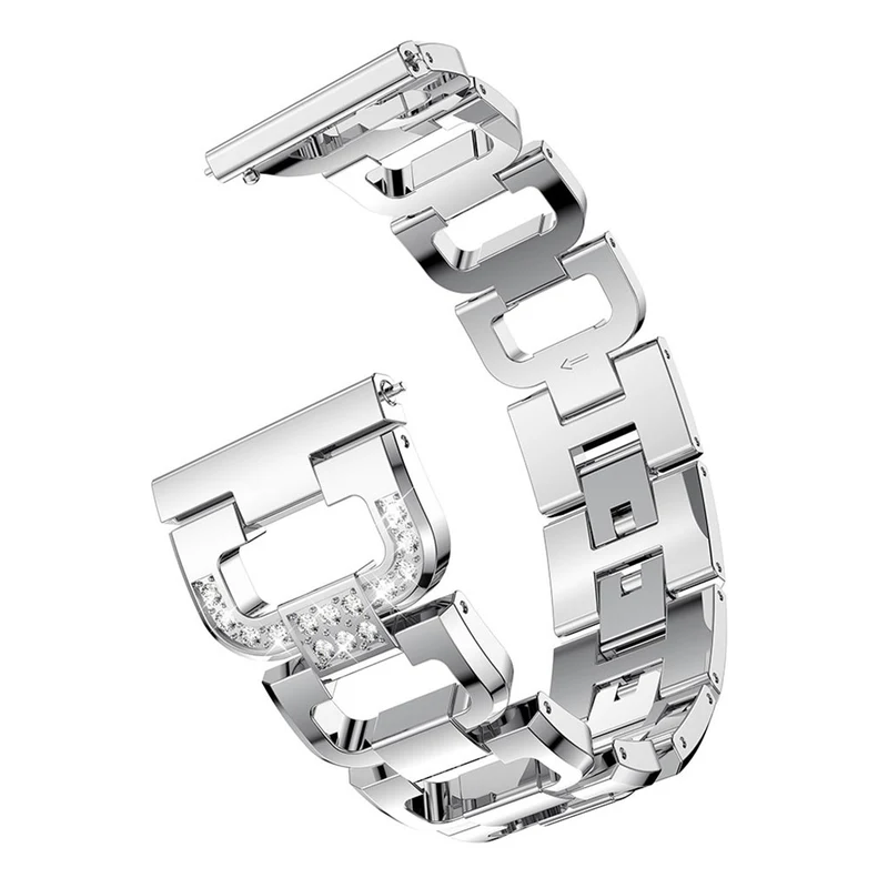 Cool Samsung Galaxy Watch Active Metall und Strass armband