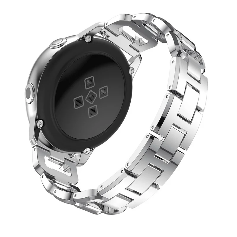 Cool Samsung Galaxy Watch Active Metall und Strass armband