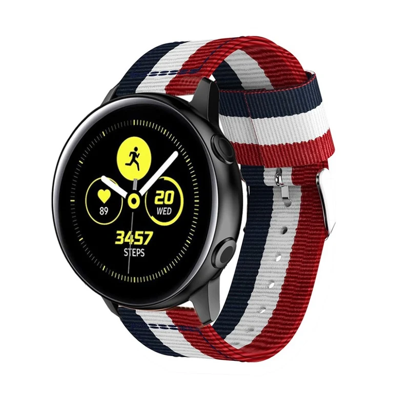 Schön Samsung Galaxy Watch Active Textil / Nylon armband