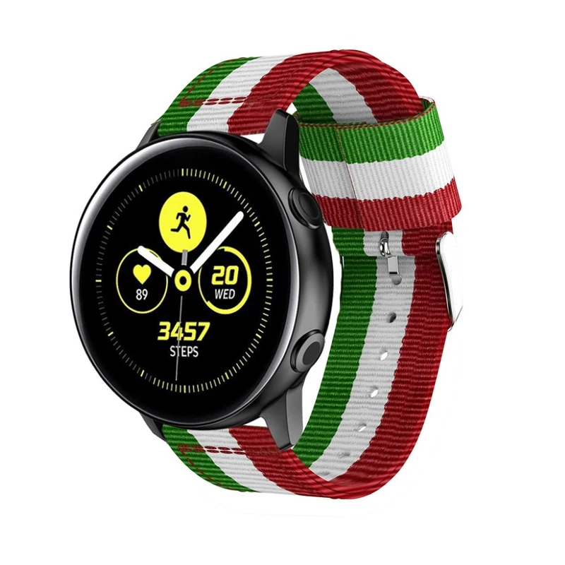 Schön Samsung Galaxy Watch Active Textil / Nylon armband