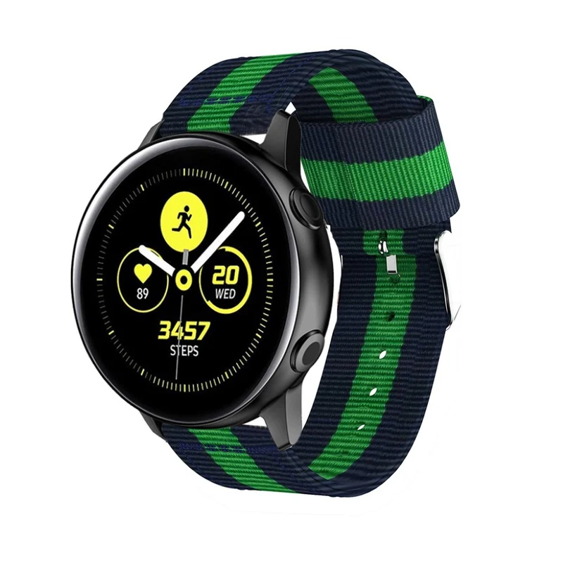Schön Samsung Galaxy Watch Active Textil / Nylon armband