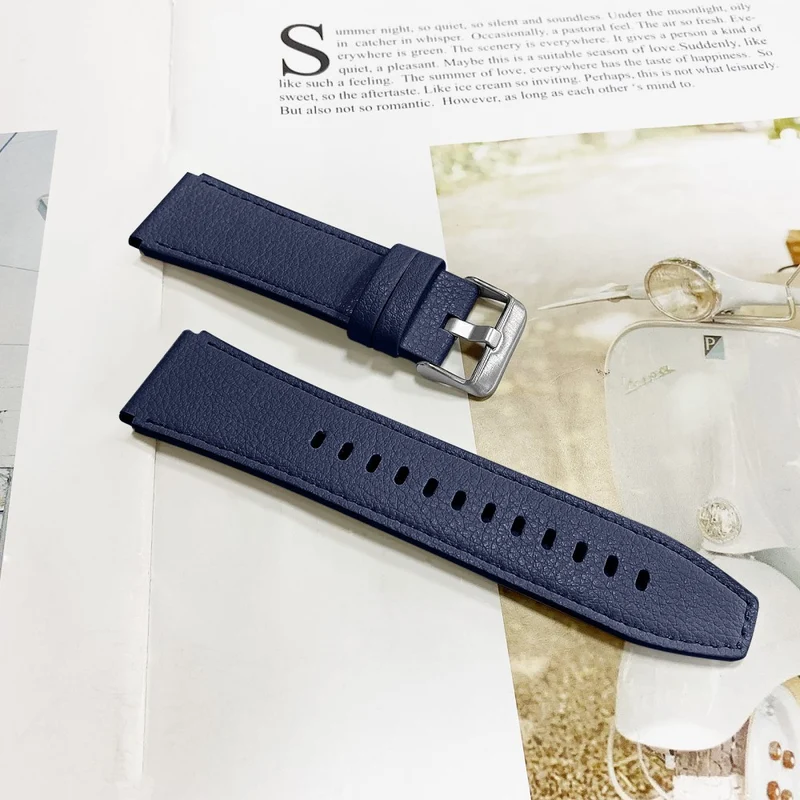 Stilvoll Amazfit Pace Echtes Leder armband