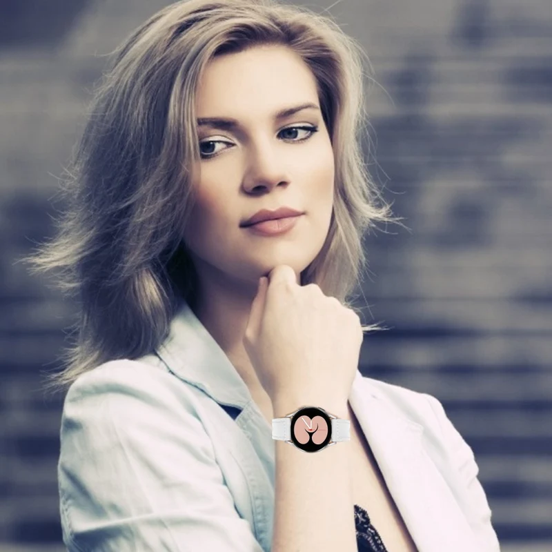 Super stylisch Universell Amazfit Echtes Leder armband