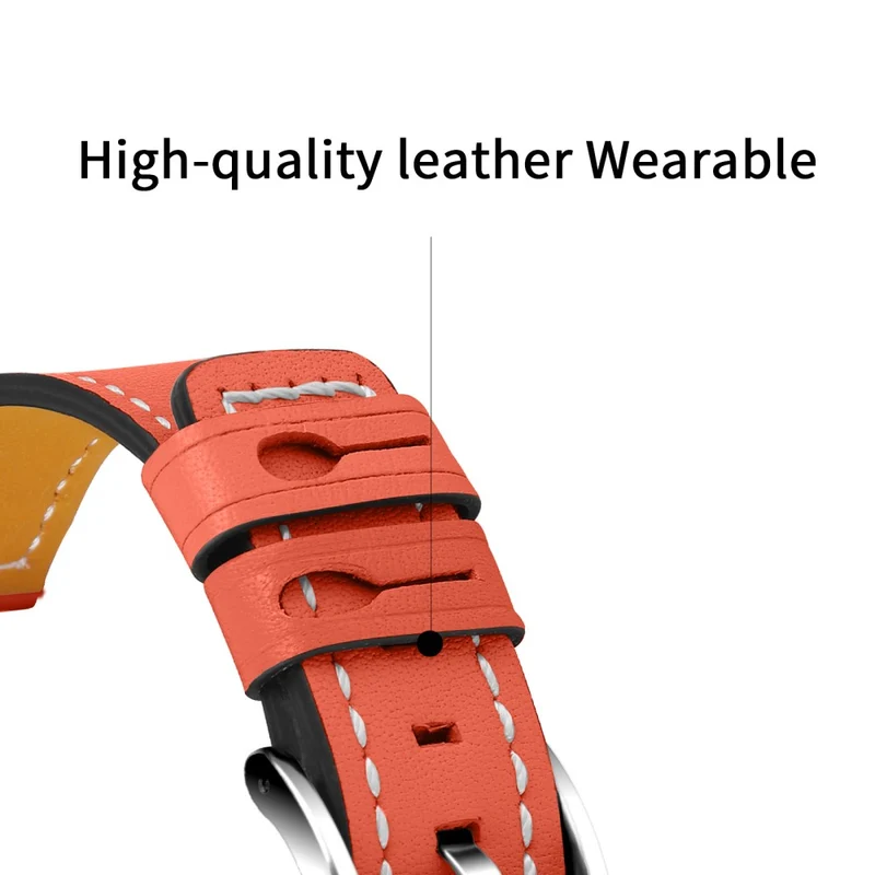Super stylisch Universell Amazfit Echtes Leder armband