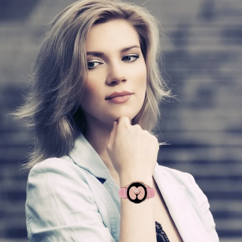 Super stylisch Universell Amazfit Echtes Leder armband