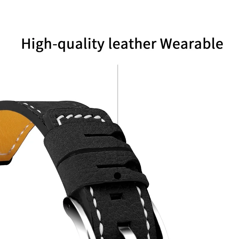 Super stylisch Universell Amazfit Echtes Leder armband