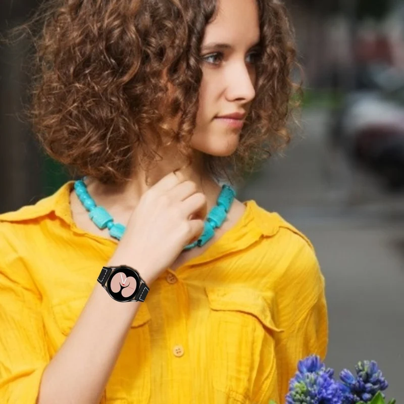 Super stylisch Universell Amazfit Echtes Leder armband