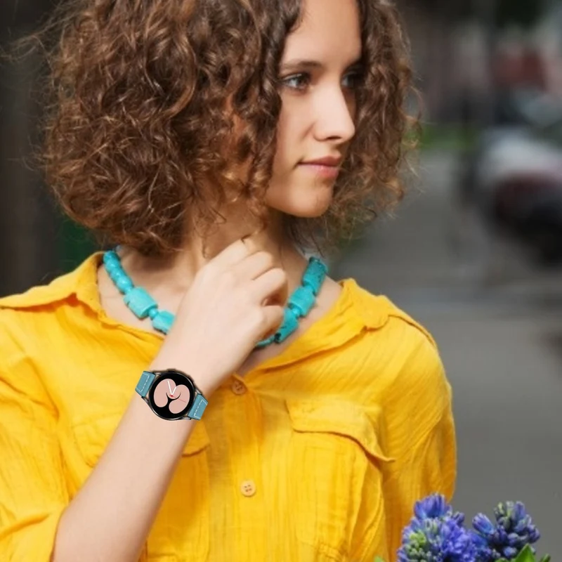Super stylisch Universell Amazfit Echtes Leder armband