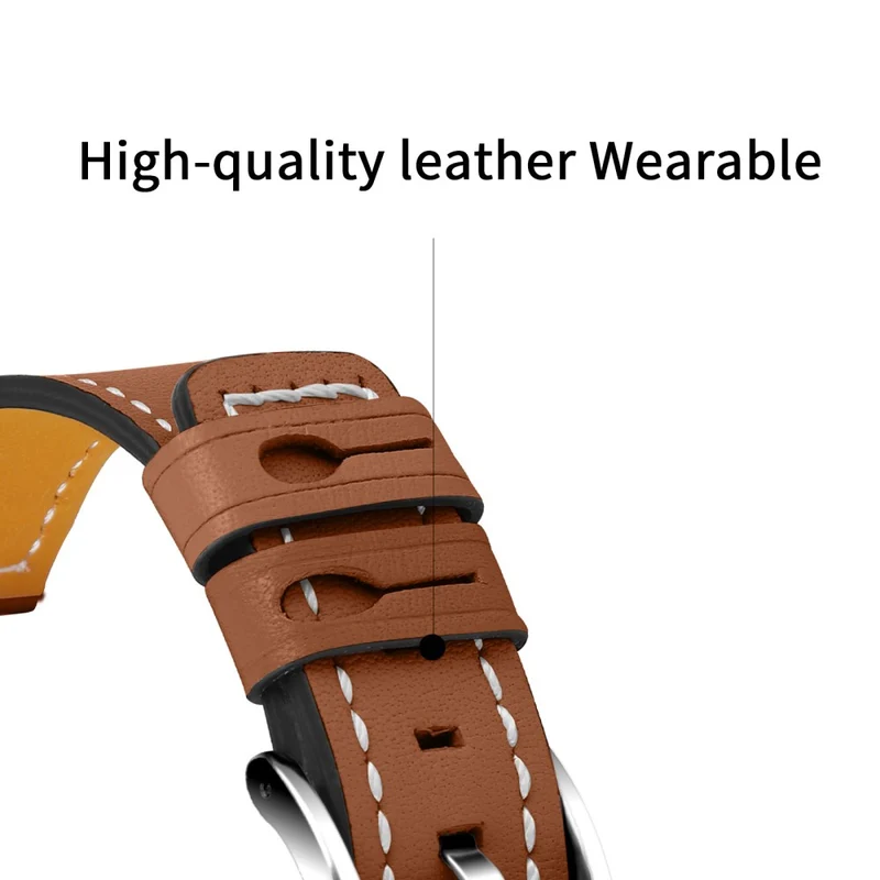 Super stylisch Universell Amazfit Echtes Leder armband