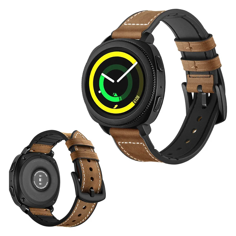 Auffallend süß Samsung Gear Sport Echtes Leder armband