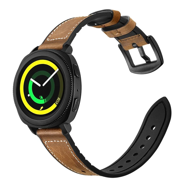 Auffallend süß Samsung Gear Sport Echtes Leder armband