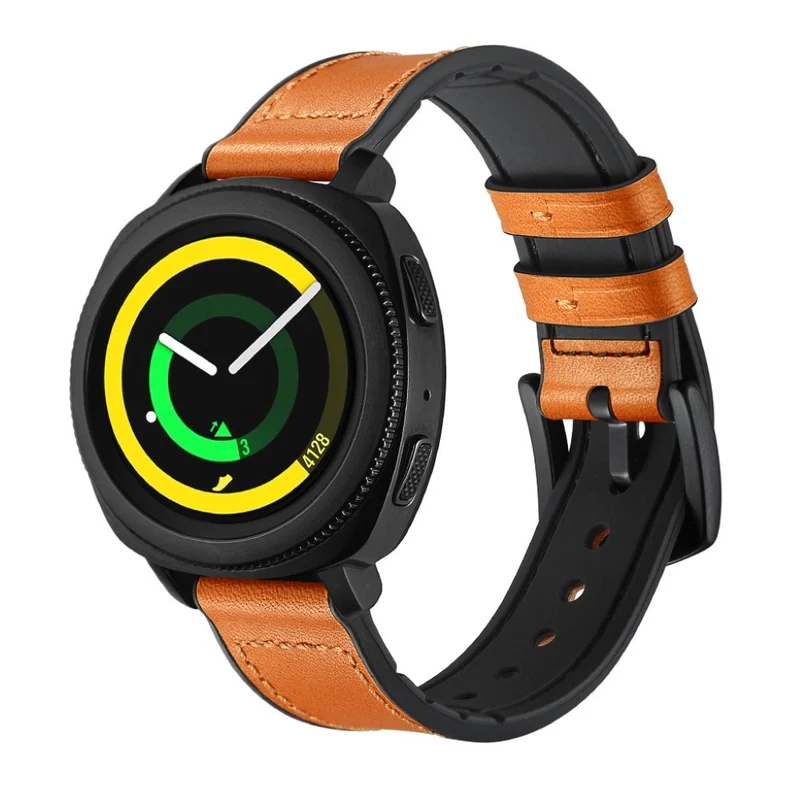 Auffallend süß Samsung Gear Sport Echtes Leder armband