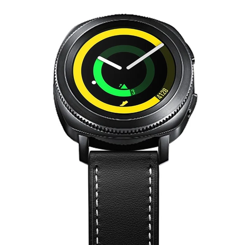 Super elegant Samsung Gear Sport Echtes Leder armband