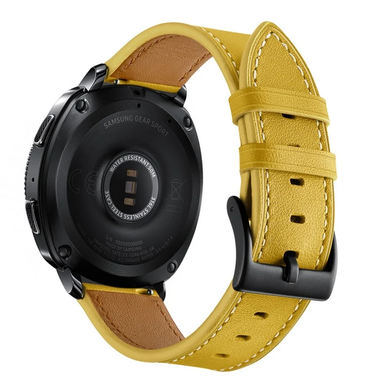 Super elegant Samsung Gear Sport Echtes Leder armband