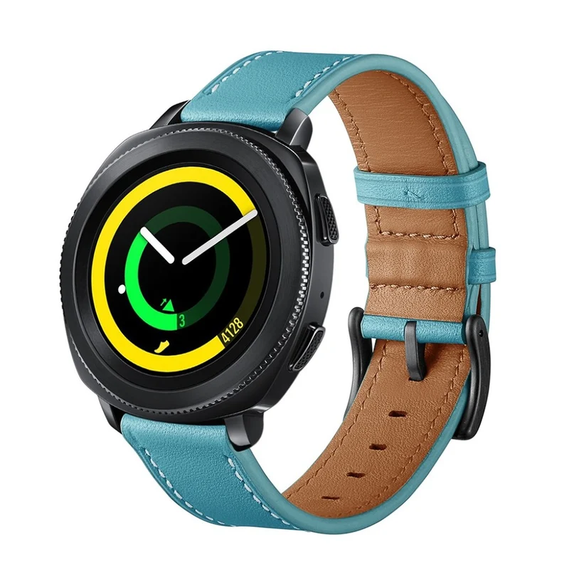 Super elegant Samsung Gear Sport Echtes Leder armband